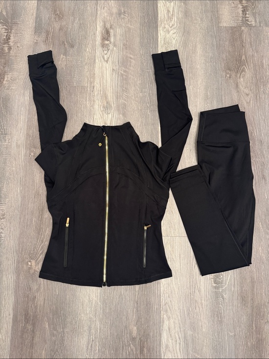 lululemon athletica Pants - Lululemon Women’s Black Active Jacket & Legging Set